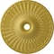 Ekena Millwork Galveston Ceiling Medallion (Fits Canopies up to 4 3/4"), 36 5/8"OD x 3 5/8"ID x 2 3/8"P, Rich Gold CM36GLRGS - alternate 1